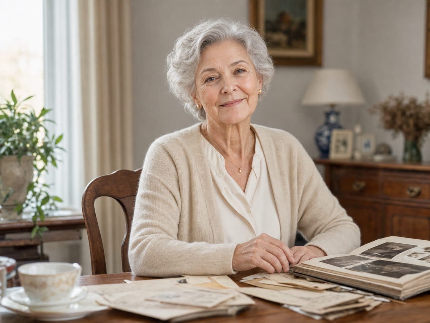 Élise et les albums qu'elle aimait ouvrir